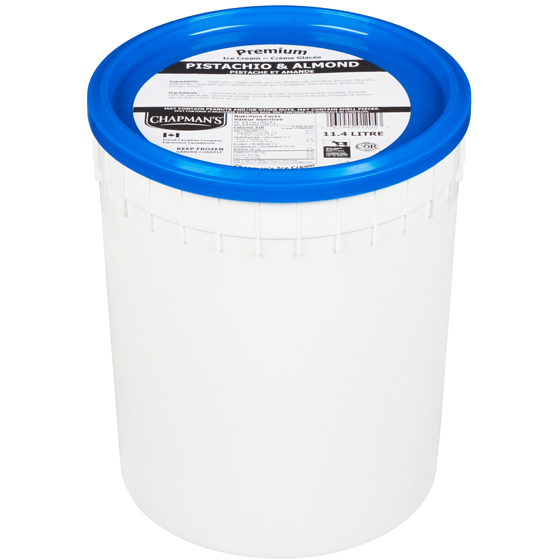 Chapmans Premium Pistachios & Almonds Ice Cream 11.4 l, $0.39/100ml