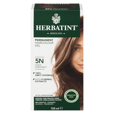 Herbatint Hair Colour, 5N Light Chestnut 135 ml, $11.84/100ml