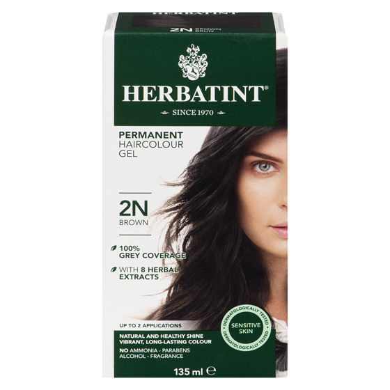 Herbatint Hair Colour, 2N Brown 135 ml, $11.84/100ml