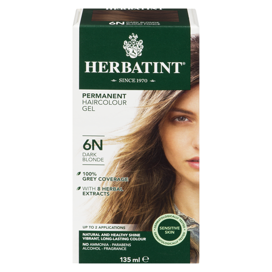 Herbatint Hair Colour, 6N Dark Blonde 135 ml, $11.84/100ml