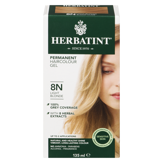 Herbatint Hair Colour, 8N Light Blonde 135 ml, $12.59/100ml