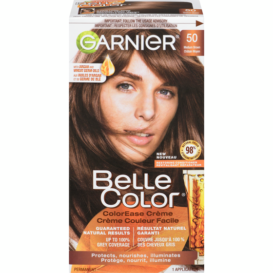 Garnier Belle Colour, 50 Medium Brown 57 ml, $14.02/100ml