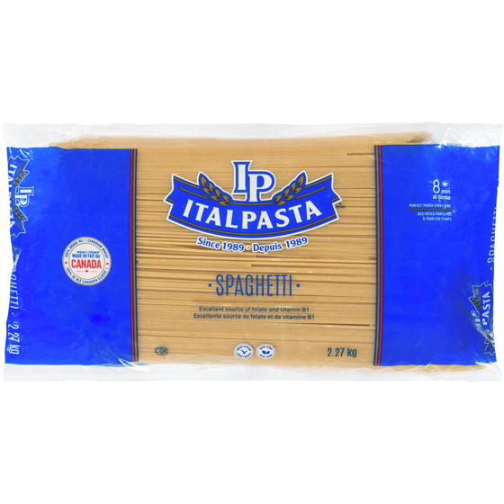 Italpasta Pasta, Spaghetti Club Pack 2.27 kg, $0.31/100g