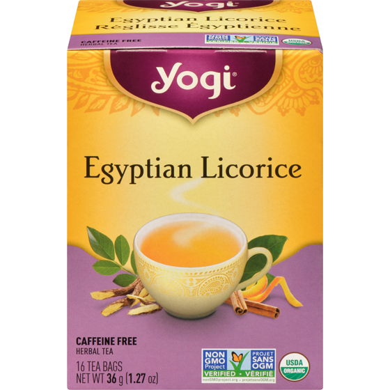 Yogi Egyptian Licorice 16 ea, $0.38/1ea