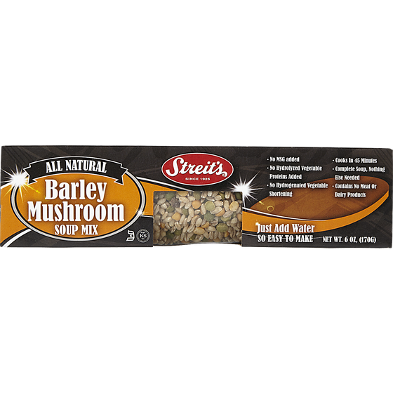 Streit's Kosher Vegetable with Barley & Mushroom Soup Mix 170 g, $3.23/100g
