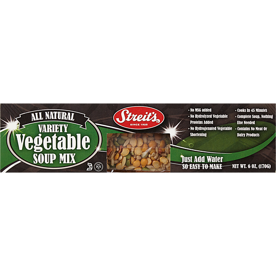 Streit's Kosher Variety Vegetable Soup Mix 170 g, $3.23/100g