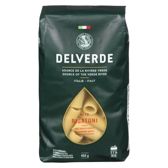Delverde Rigatoni 450 g, $0.78/100g