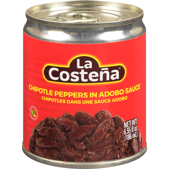 La Costena Piments chipotle 186 ml, 2,15 $/100ml