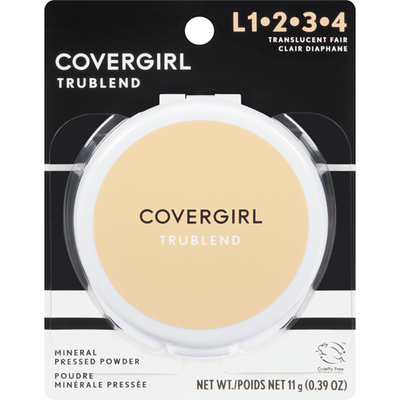 Cover Girl Tru Blend Pressed Powder, Translucent/Fair 11 g, $145.36/100g