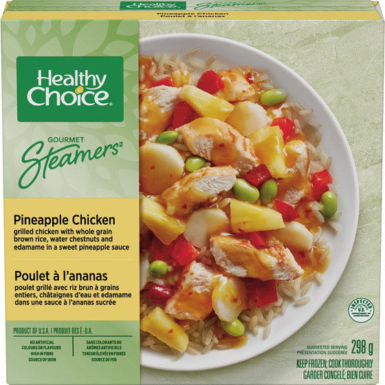 Healthy Choice Gourmet Steamers, Pineapple Chicken 298 g, $1.34/100g