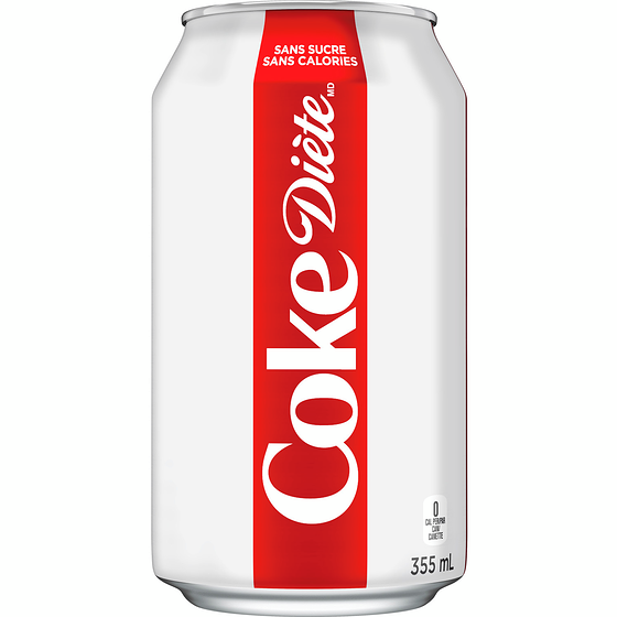 Coca-Cola Cola Diète Fridge Pack Cannettes 12x355.0 ml, 0,21 $/100ml