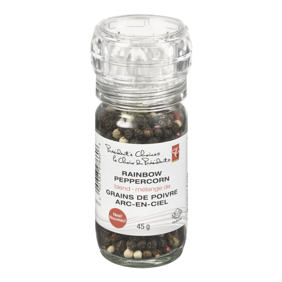 le Choix du Président Mélange de grains de poivre arc-en-ciel  45 g, 14,44 $/100g