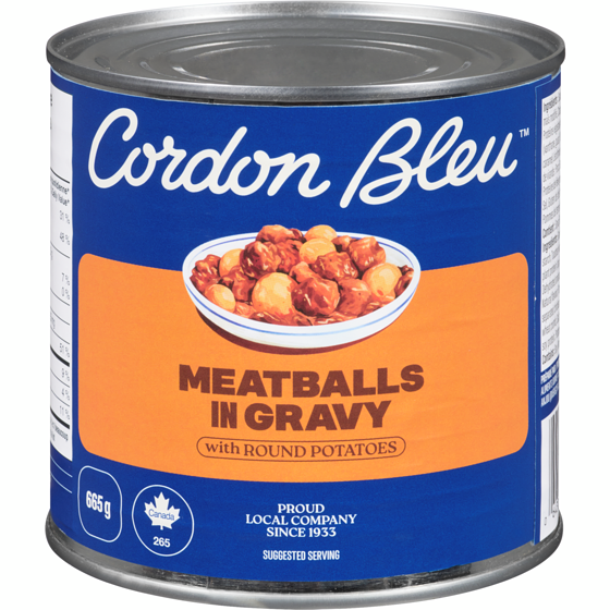 Cordon Bleu Stew Meatball Potato 665 g, $0.90/100g
