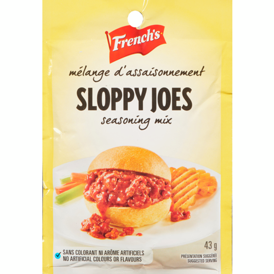 French’s Mélange D'Assaisonnement Sloppy Joe 43 g, 3,47 $/100g