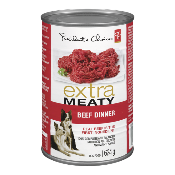 PC Extra Meaty Dog Food, Beef Dinner PC.ca