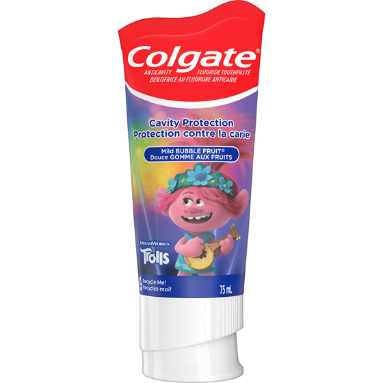 Colgate Emballage surprise de dentifrice au fluorure pour enfants, gomme aux fruits, 75 ml 75 ml, 3,05 $/100ml