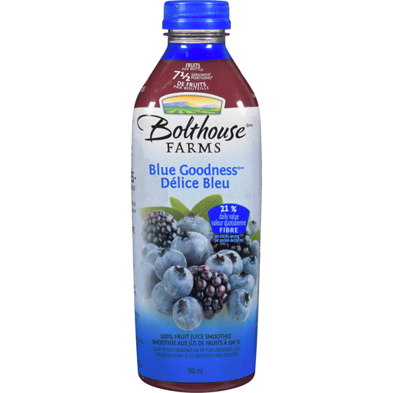 Bolthouse Blue Goodness 946 ml, $0.79/100ml