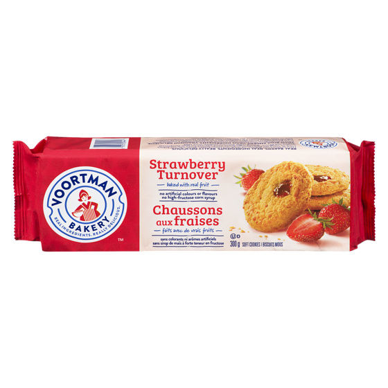 Voortman Strawberry Turnover 300 g, $1.16/100g