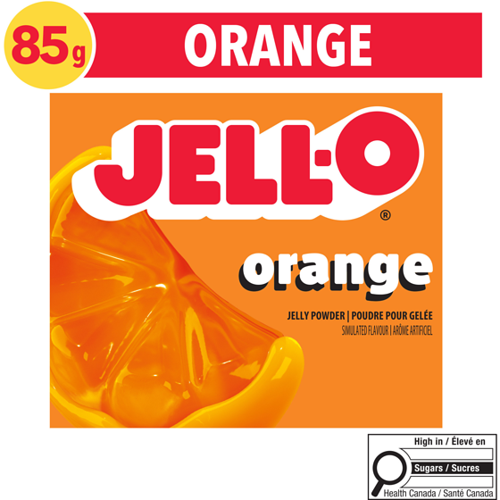 Jell-O Orange Jelly Powder Mix 85 g, $1.76/100g