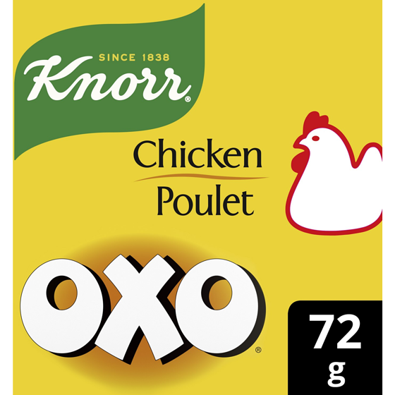 Knorr Oxo Bouillon for rich flavour Chicken Sachets 72 g, $4.86/100g