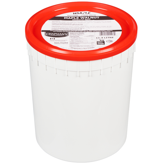 Chapmans No Sugar Added Lactose Free Ice Cream Maple Walnut  11.4 l, $0.47/100ml