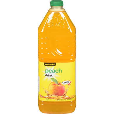 No Name Peach Drink 2 l, $0.11/100ml