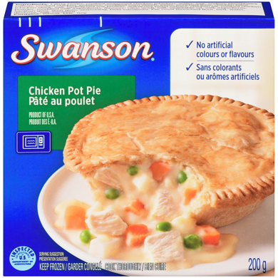 Swanson Meat Pies Pâté au poulet 200 g, 1,65 $/100g