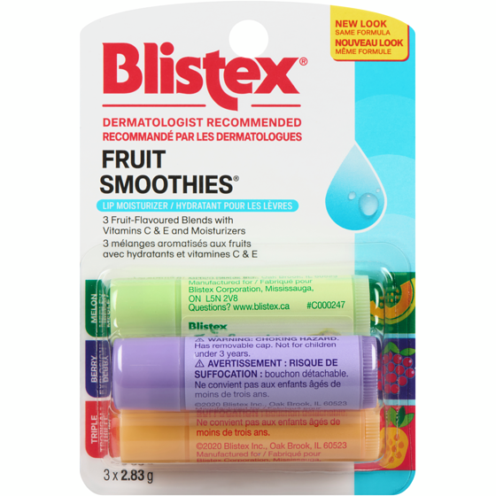 Blistex Hydratant pour les lèvres - Fruit Smoothies 8.5 g, 64,59 $/100g