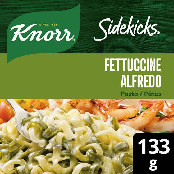 Knorr Sidekicks Plat d'Accompagnement de Pâtes Fettuccine Alfredo 133 g, 1,50 $/100g