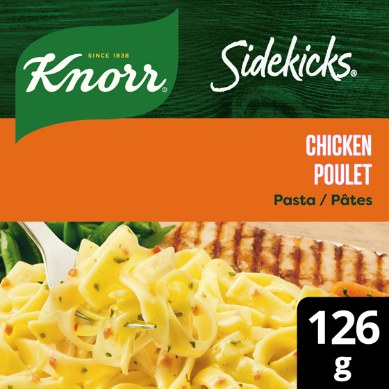 Knorr Plat d'Accompagnement de Pâtes Poulet sans arômes artificiels 126 g, 1,79 $/100g