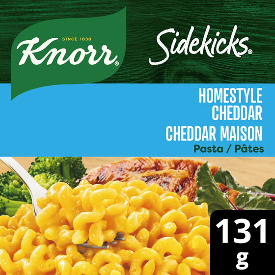 Knorr Plat d'Accompagnement de Pâtes Cheddar Maison 131 g, 1,52 $/100g