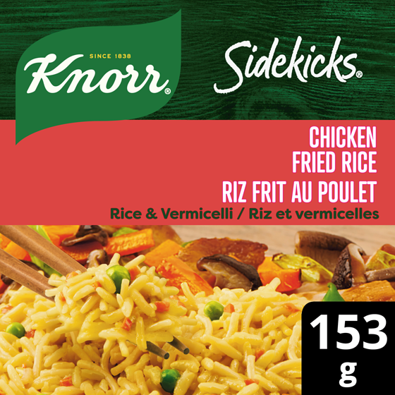 Knorr Sidekicks Rice & Vermicelli Chicken Fried Rice 153 g, $1.95/100g