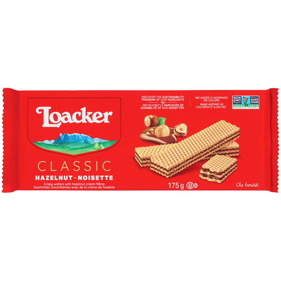 Loacker Wafer, Hazelnut 175 g, $2.28/100g