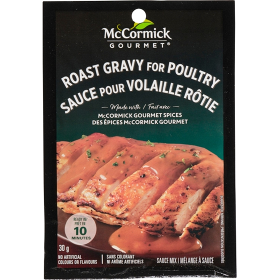 McCormicks Poultry Roast Gravy Mix 30 g, $7.63/100g