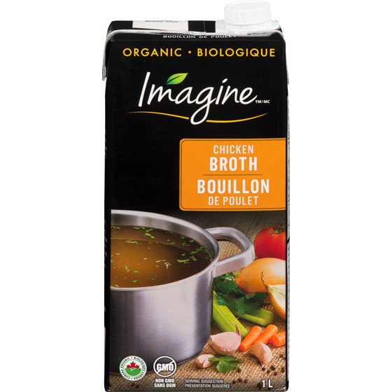 Imagine Organic Chicken Broth 1 l, $0.40/100ml