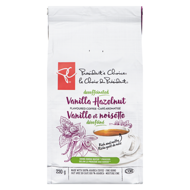 PC Flavoured Decaffeinated Ground Coffee - Vanilla Hazelnut