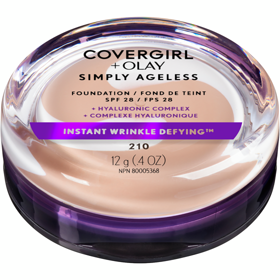 Cover Girl imply Ageless Foundation, Classic Ivory 12 g, $1.67/1ea