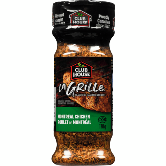 Club House Poulet De Montréal Assaisonnement 170 g, 3,53 $/100g