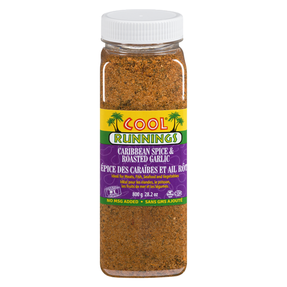 Cool Runnings Épices des Caraïbes et ail rôti 800 g, 0,54 $/100g