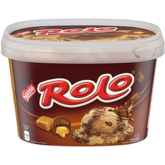 Nestlé Rolo Frozen Dessert 1.5 l, $0.53/100ml
