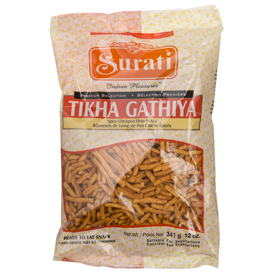 Surati Collations indiennes Thikha Gathiya 341 g, 0,88 $/100g