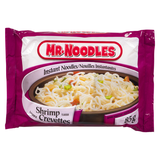 Mr Noodles Shrimp Flavour Instant Noodles 85 g, $0.81/100g