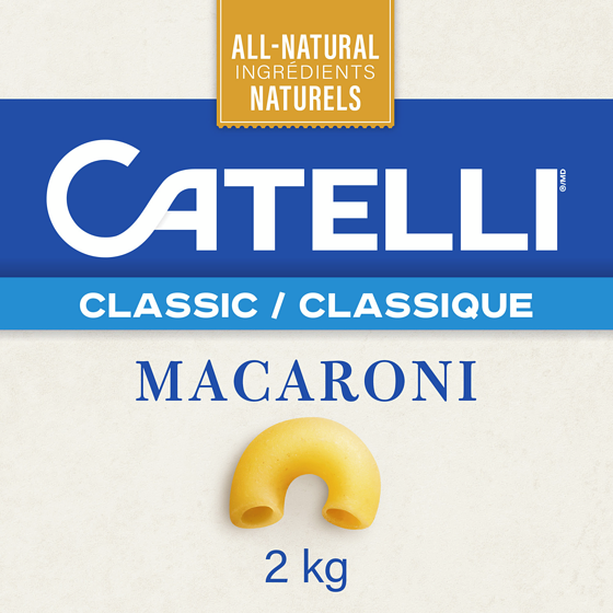 Catelli Classic, Macaroni Pasta 2 kg, $0.45/100g