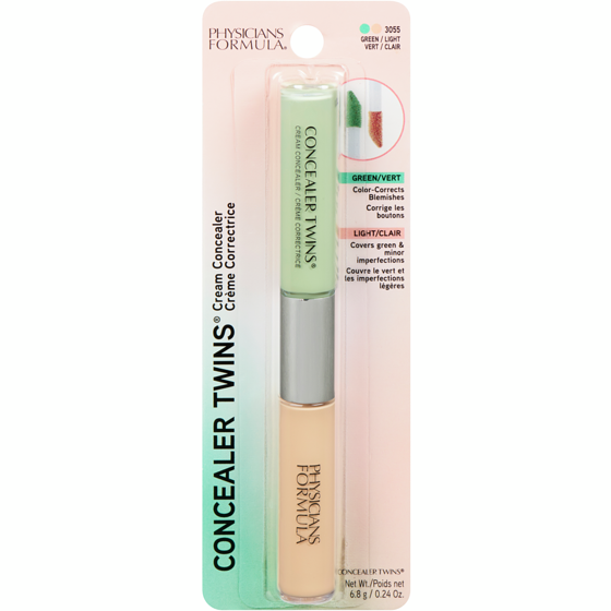 Physician's Formula Concealer Twins 2-in-1 Cover Cream, Green 6.8 g, $191.03/100g