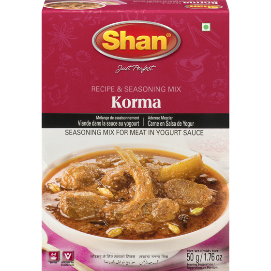 Shan Korma Curry Spice Mix 50 g, $4.38/100g