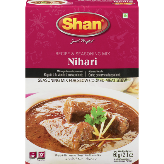 Shan Nihari Curry Spice Mix 60 g, $3.65/100g