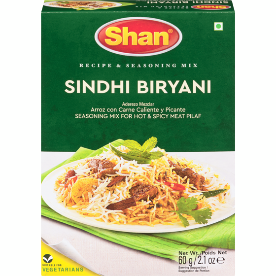 Shan Mélange d’épices sindhi biryani 65 g, 3,08 $/100g