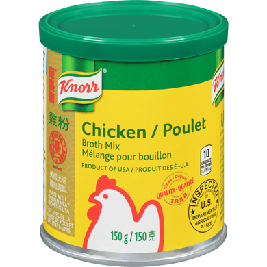 Knorr Bouillon de poulet 150 g, 1,86 $/100g