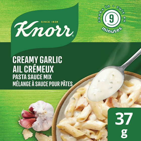 Knorr Recipe Pasta Sauce Mix Creamy Garlic 37 g, $4.73/100g