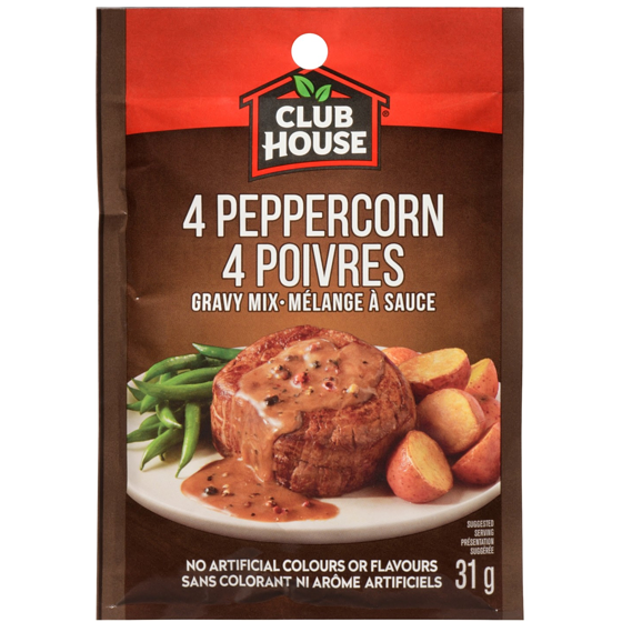 Club House 4 Peppercorn Gravy Mix 31 g, $4.81/100g
